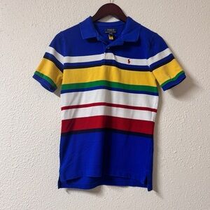 Polo Ralph Lauren  Boys Multi-Coloured Logo Polo Shirt Large/ 14-16